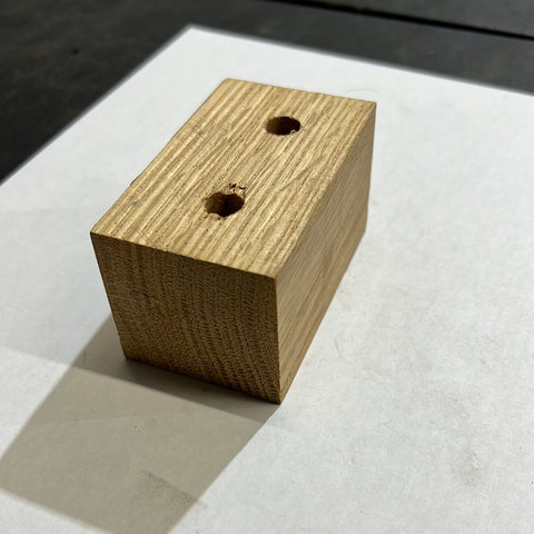 wood mounting block 1928-1936
